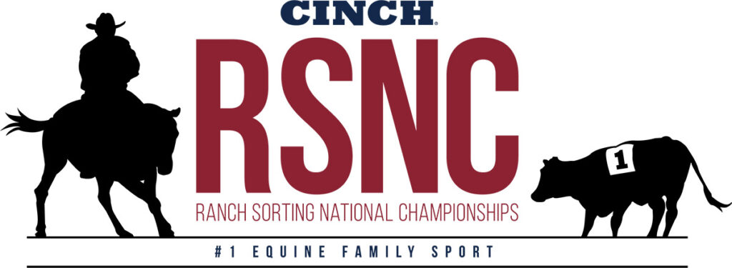ranch sorting national championships logo on white background